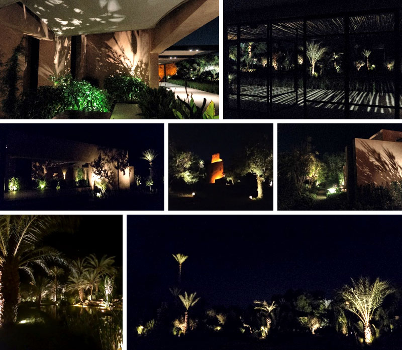 éclairage LED extérieur LLDA Marrakech