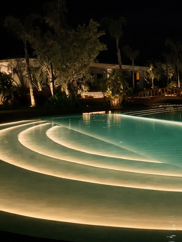 Mise en oeuvre<br /> Lumières LED Maroc<br /> LLDA Marrakech